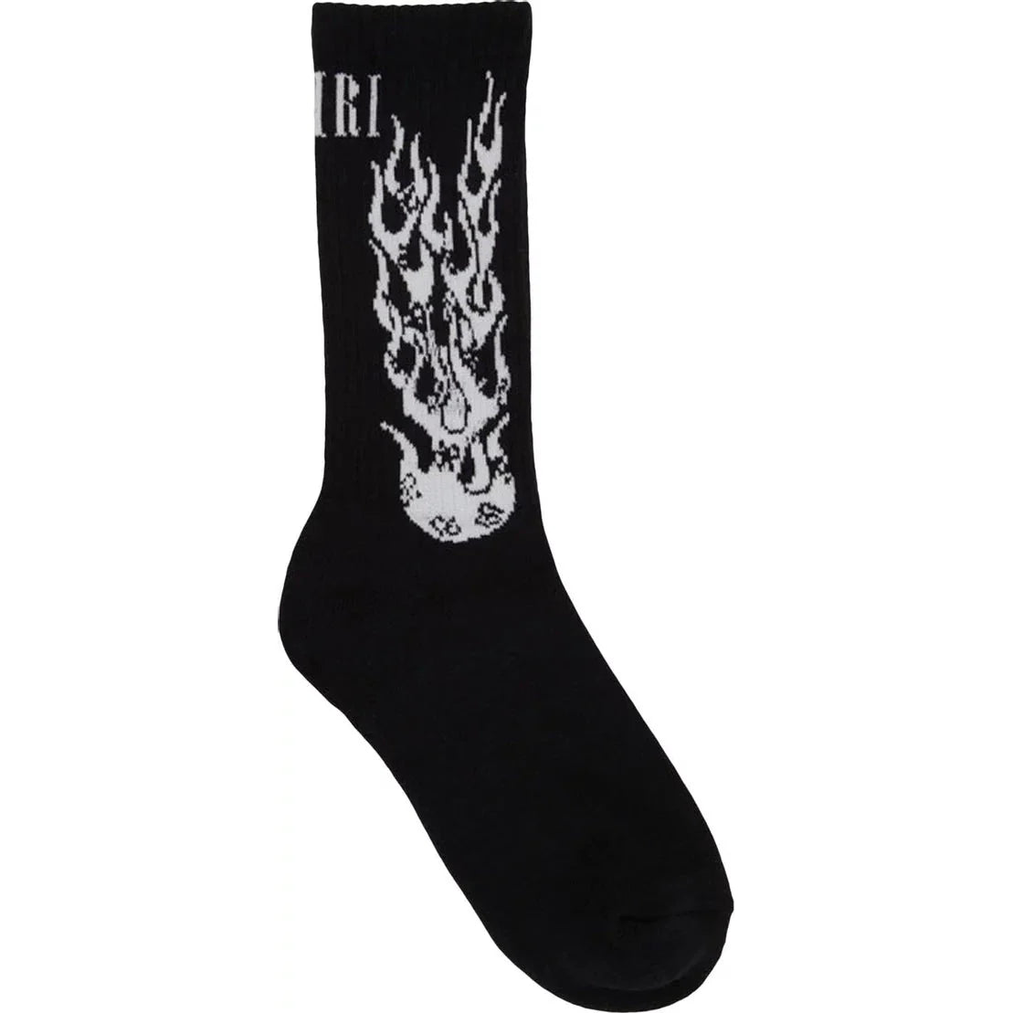 Amiri Flames Sock 'Black'