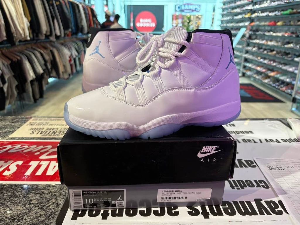 PRE OWNED Jordan 11 Retro Legend Blue (2024)