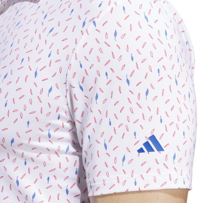 Adidas Ultimate365 Allover Print Golf Polo Shirt 2024