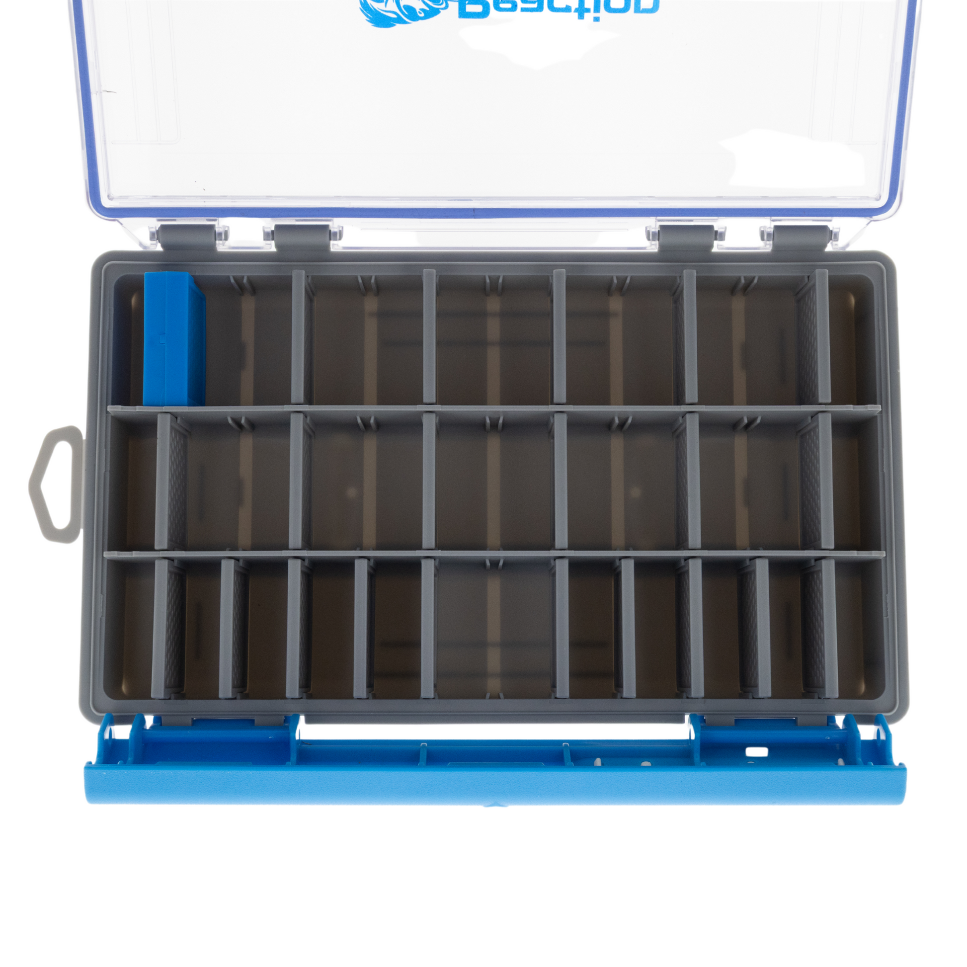 Reaction Tackle Ultra Elite Tackle Tray- Water Resistant with Single Clip Design - New