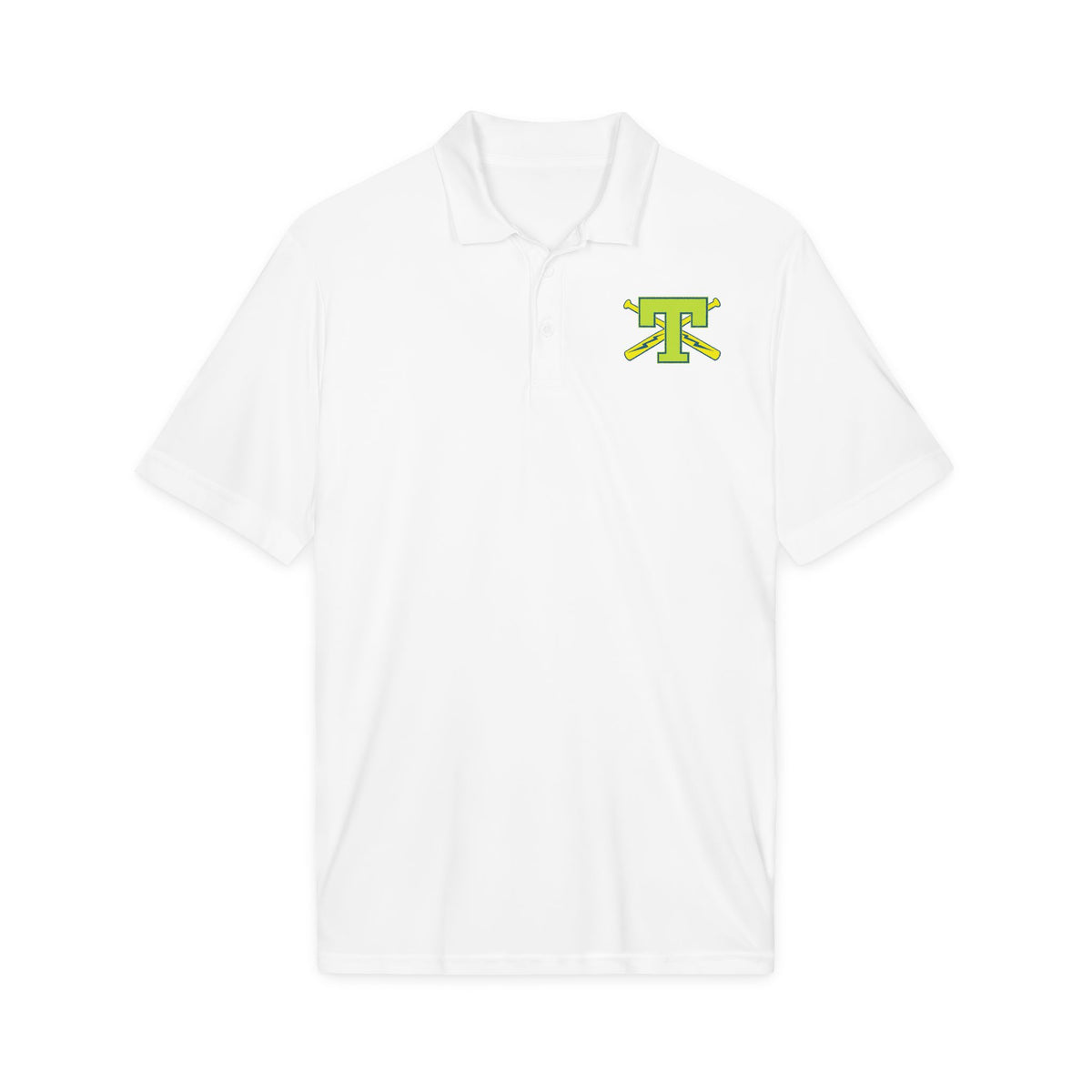 Embroidered Thunderstix Baseball Logo Polo Shirt