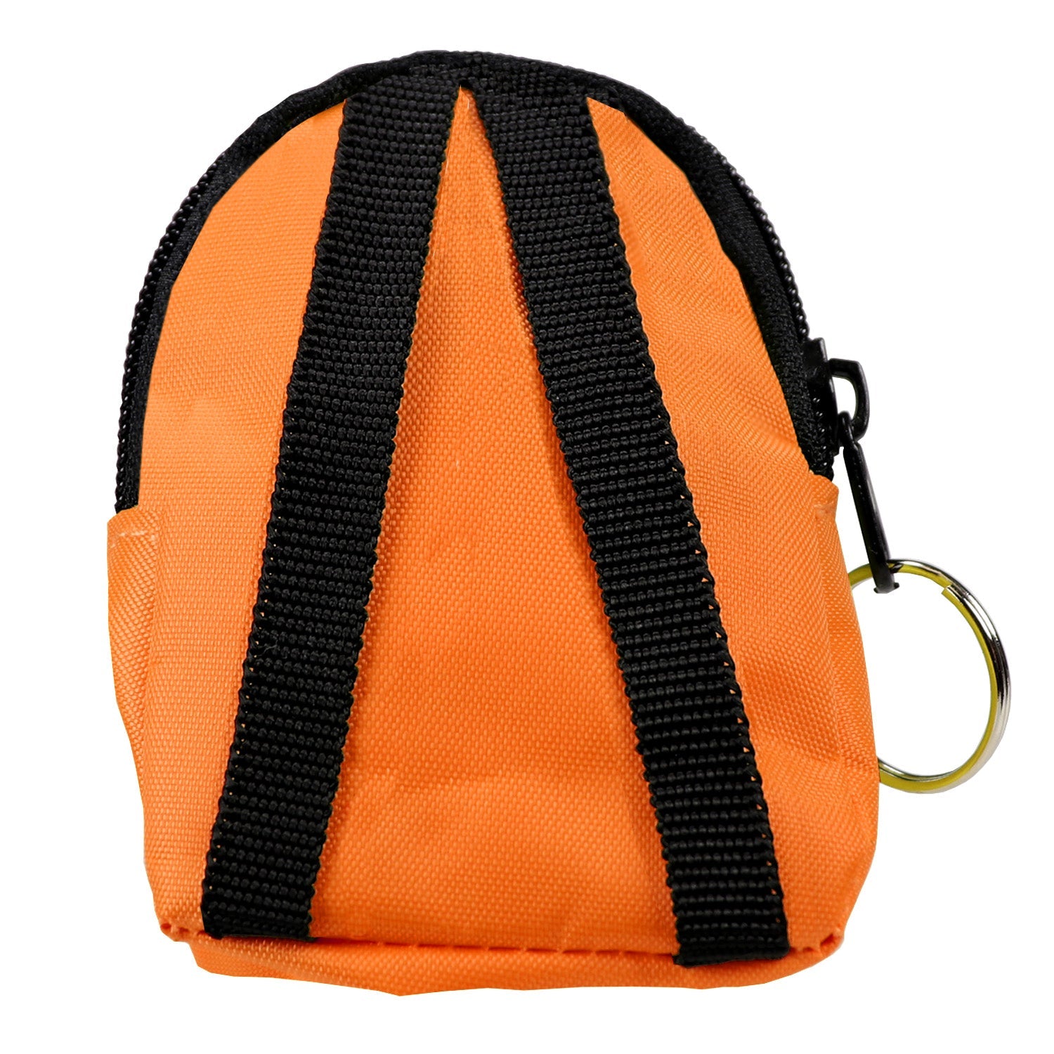 CPR Orange Beltloop Keychain Backpack with Faceshield, Gloves, and Cleansing Wipes