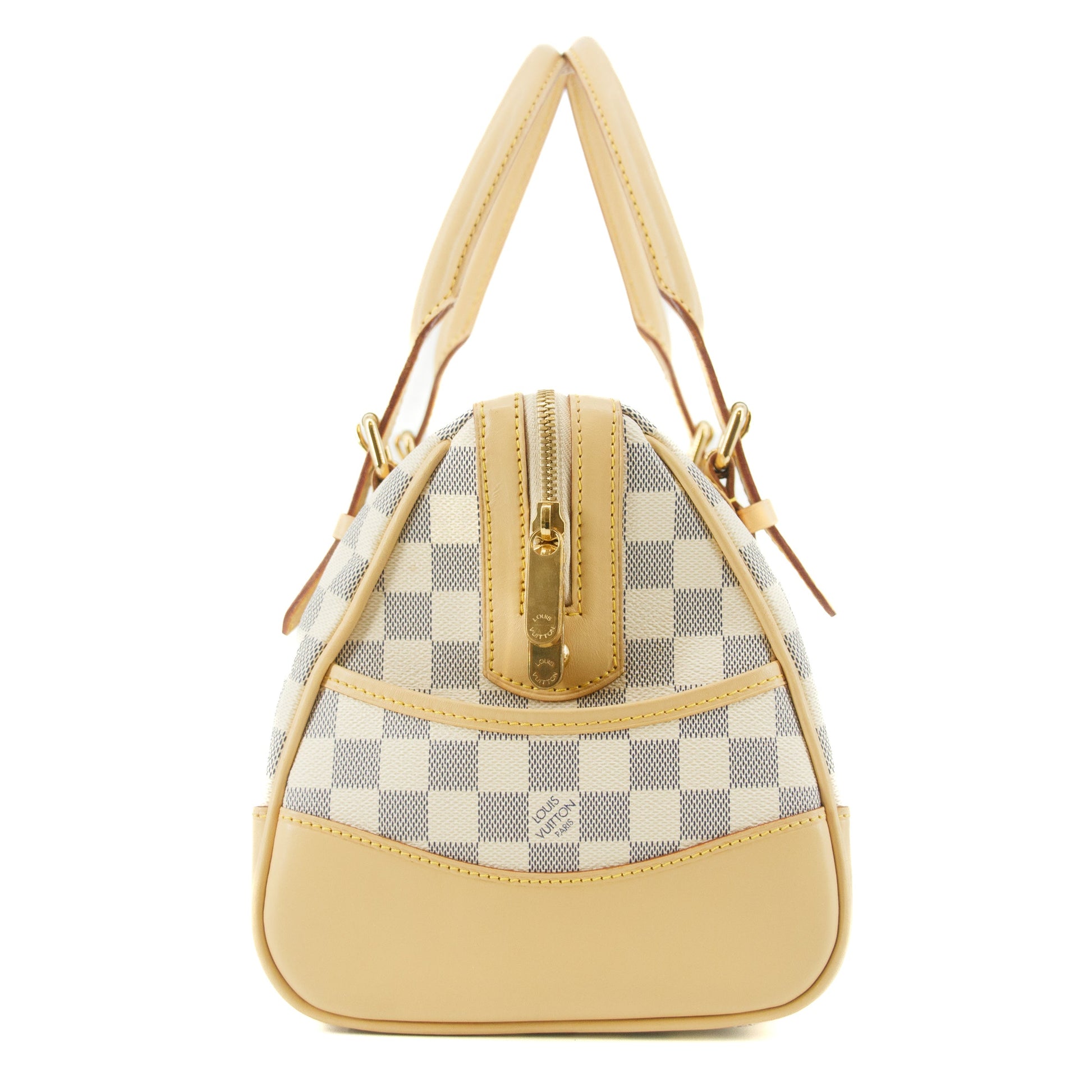 Louis Vuitton Damier Azur White Berkeley Handbag #9260
