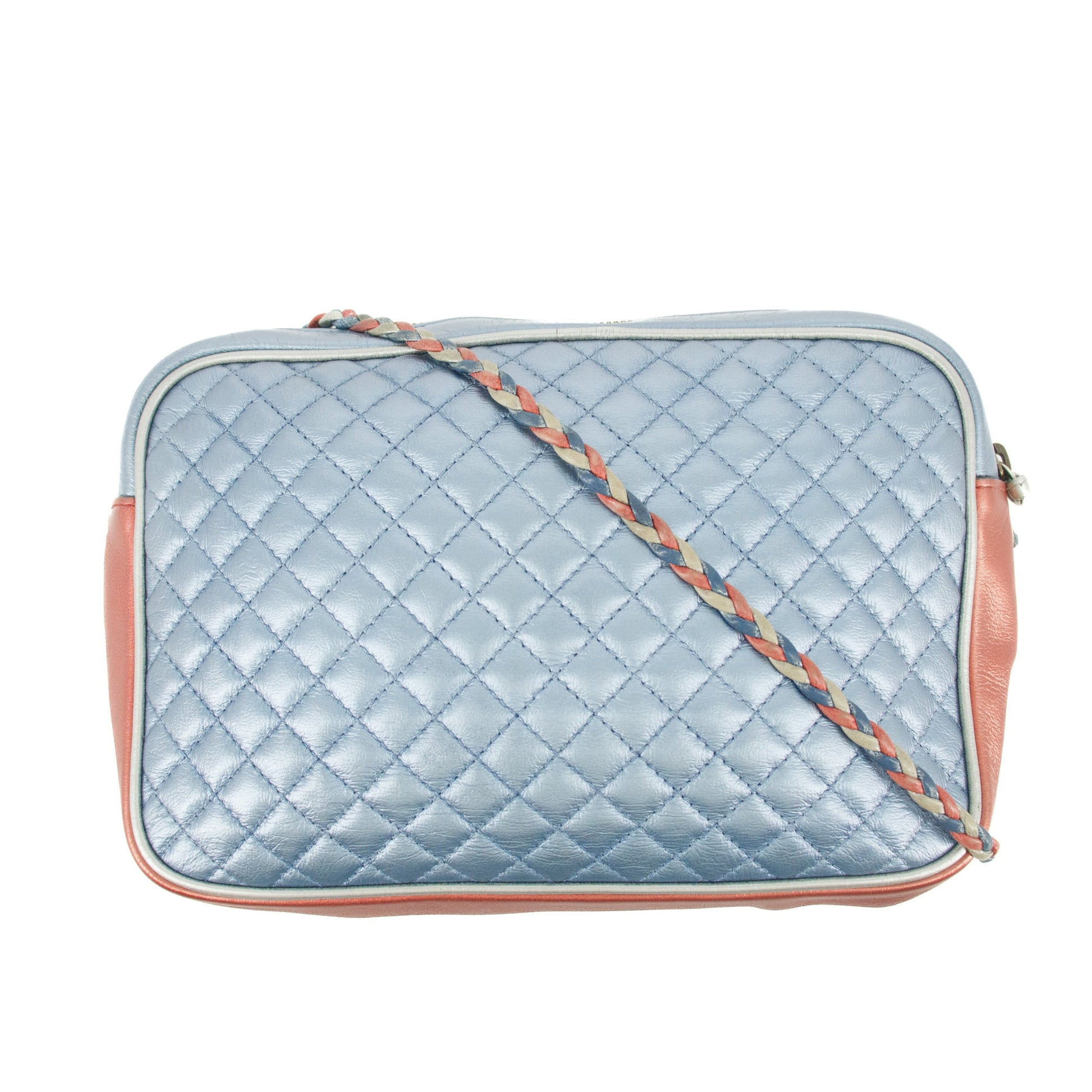 Gucci Multicolor Leather Blue x Red Crossbody Bag #9265