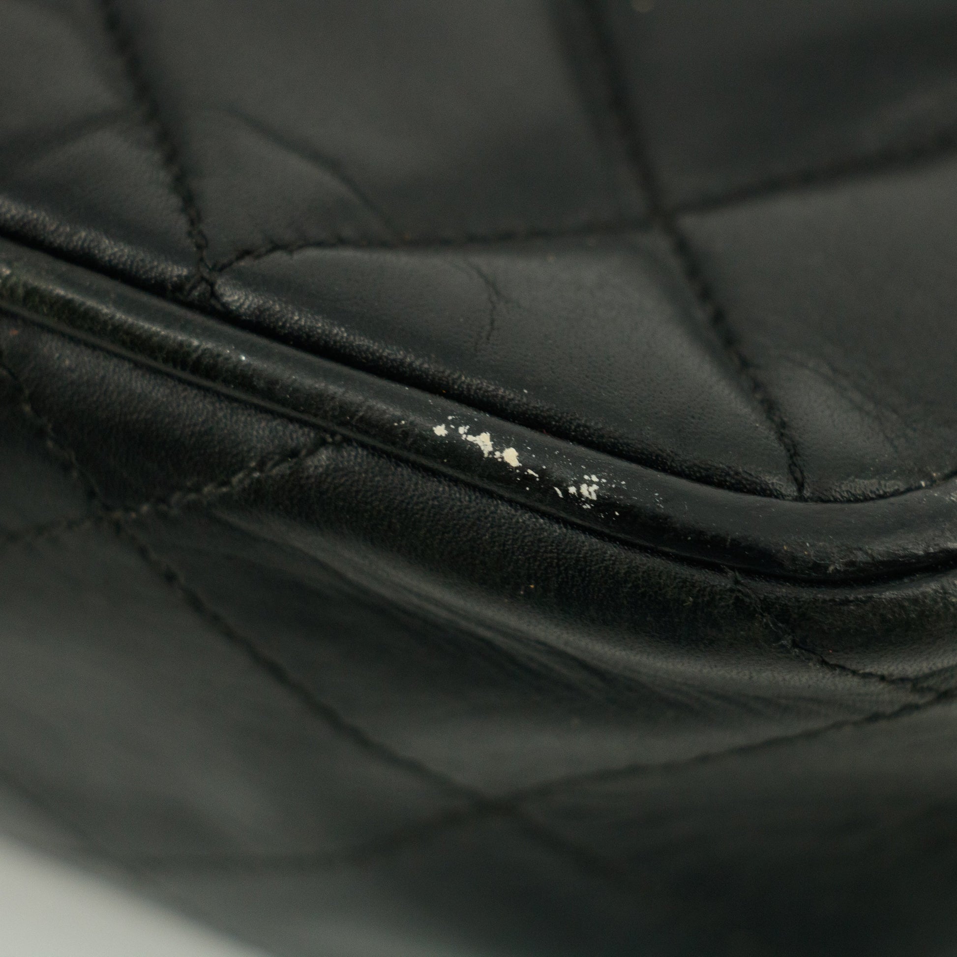 Chanel Lambskin Quilted Black Chain Shoulder Bag #9311