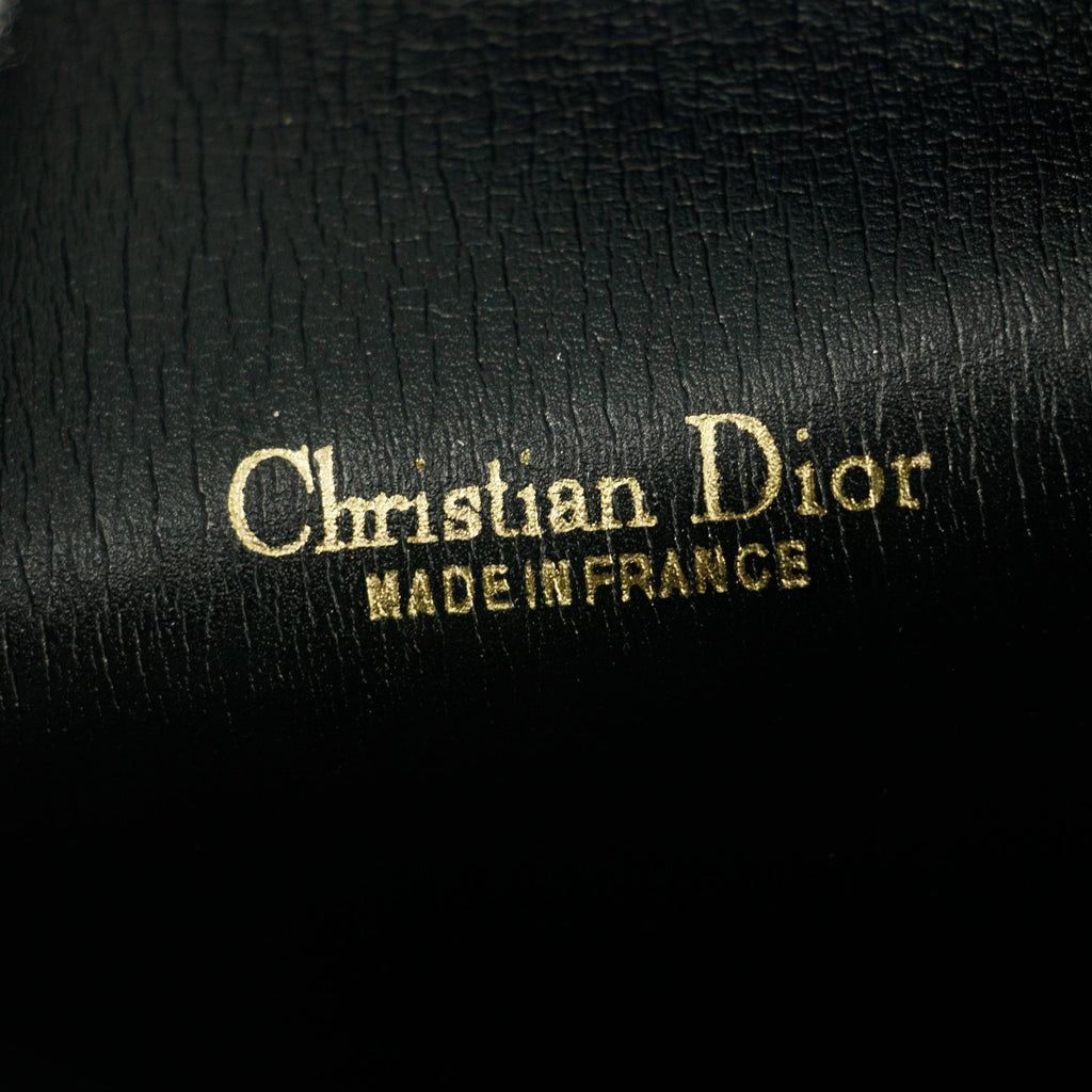 Christian Dior Honeycomb Shoulder Bag Black #9312