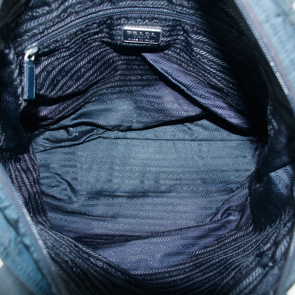 Prada Black Nylon Tessuto Shoulder Bag #9466