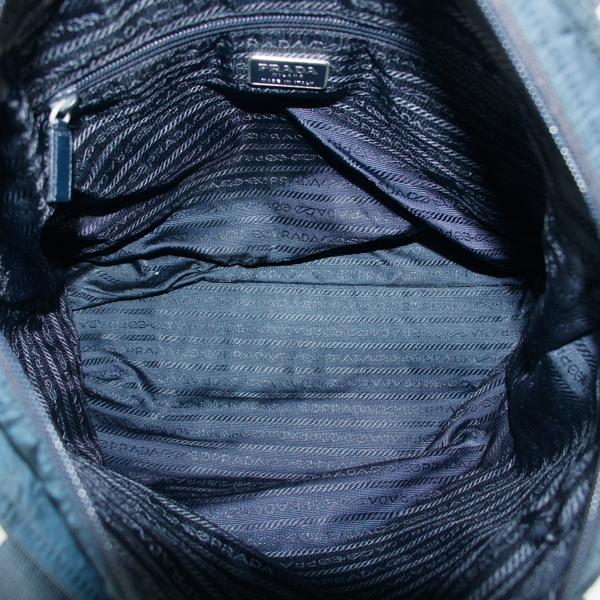 Prada Black Nylon Tessuto Shoulder Bag #9466