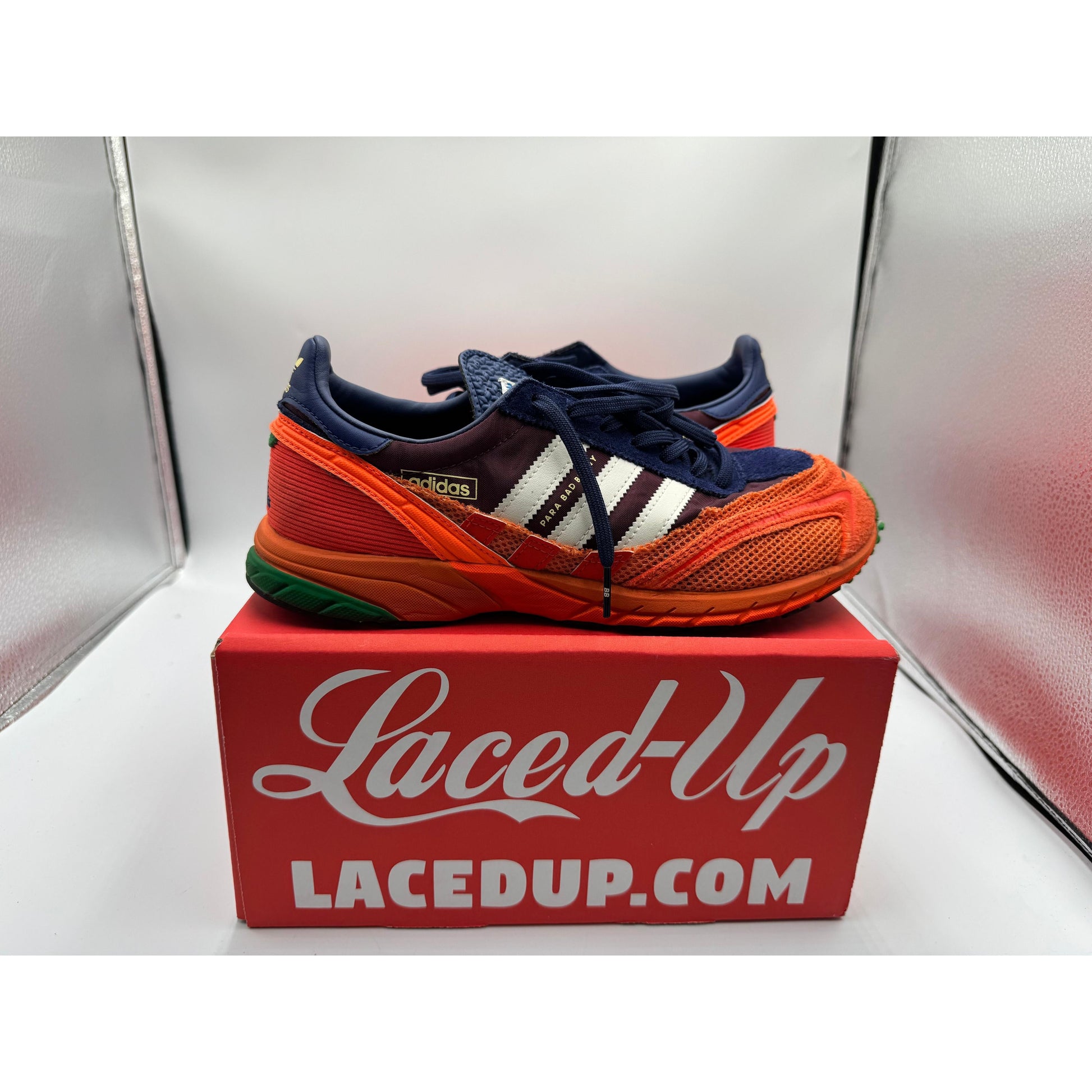 PRE OWNED adidas Adizero SL 72 Bad Bunny Maroon No Box