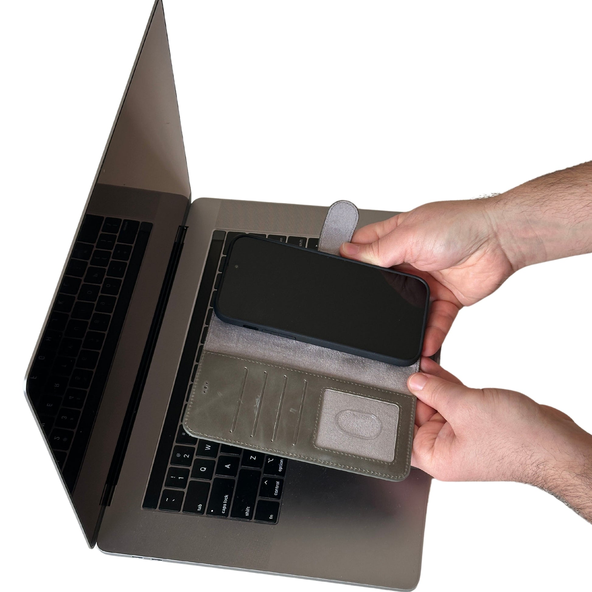 Vegas Premium Leather iPhone 15 Wallet Case with MagSafe | Detachable RFID Blocking Luxury Wallet