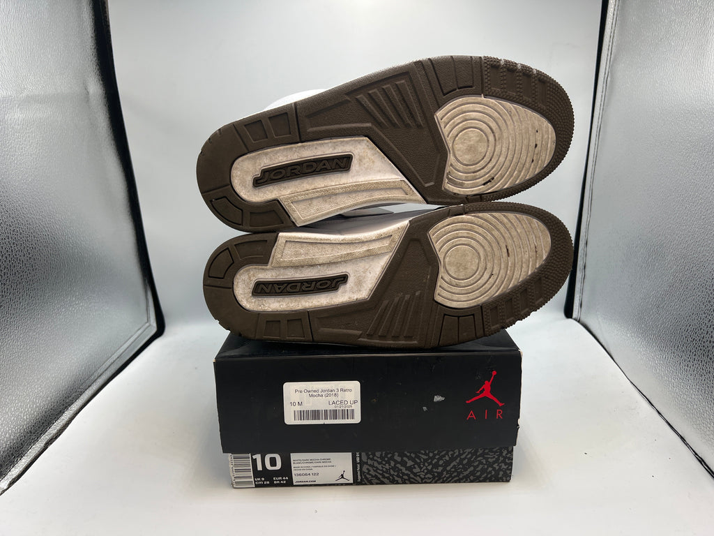 Pre Owned Jordan 3 Retro Mocha (2018)