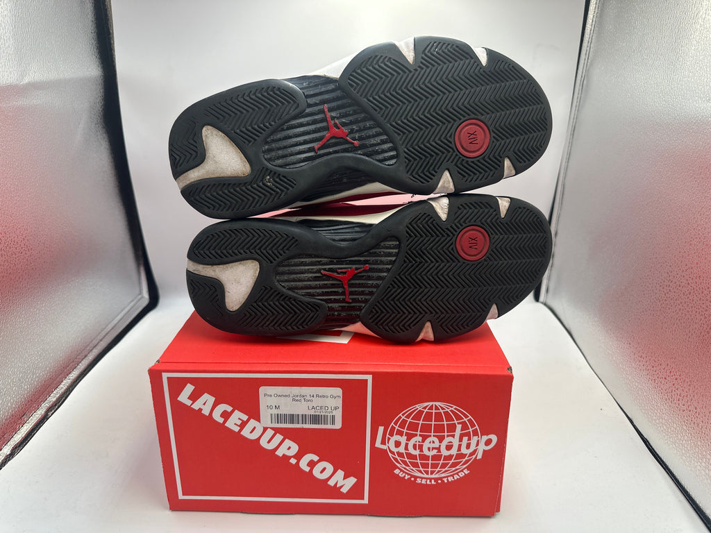 Pre Owned Jordan 14 Retro Gym Red Toro