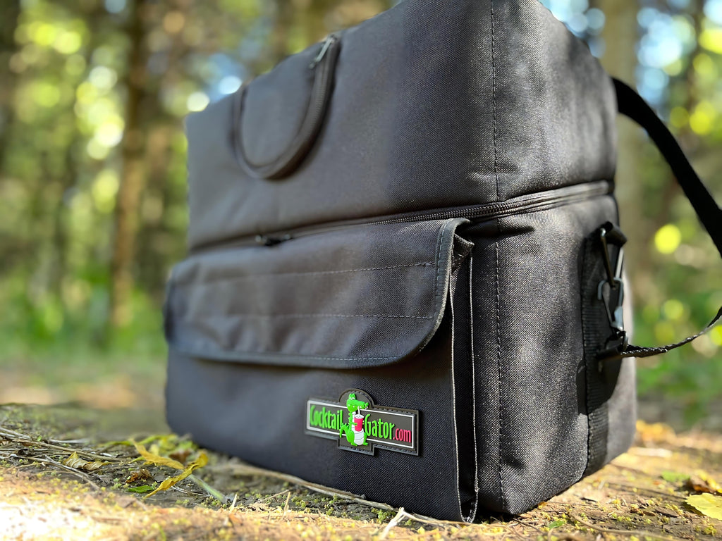 Portable Cocktail Bar - Walk About Gator - Black