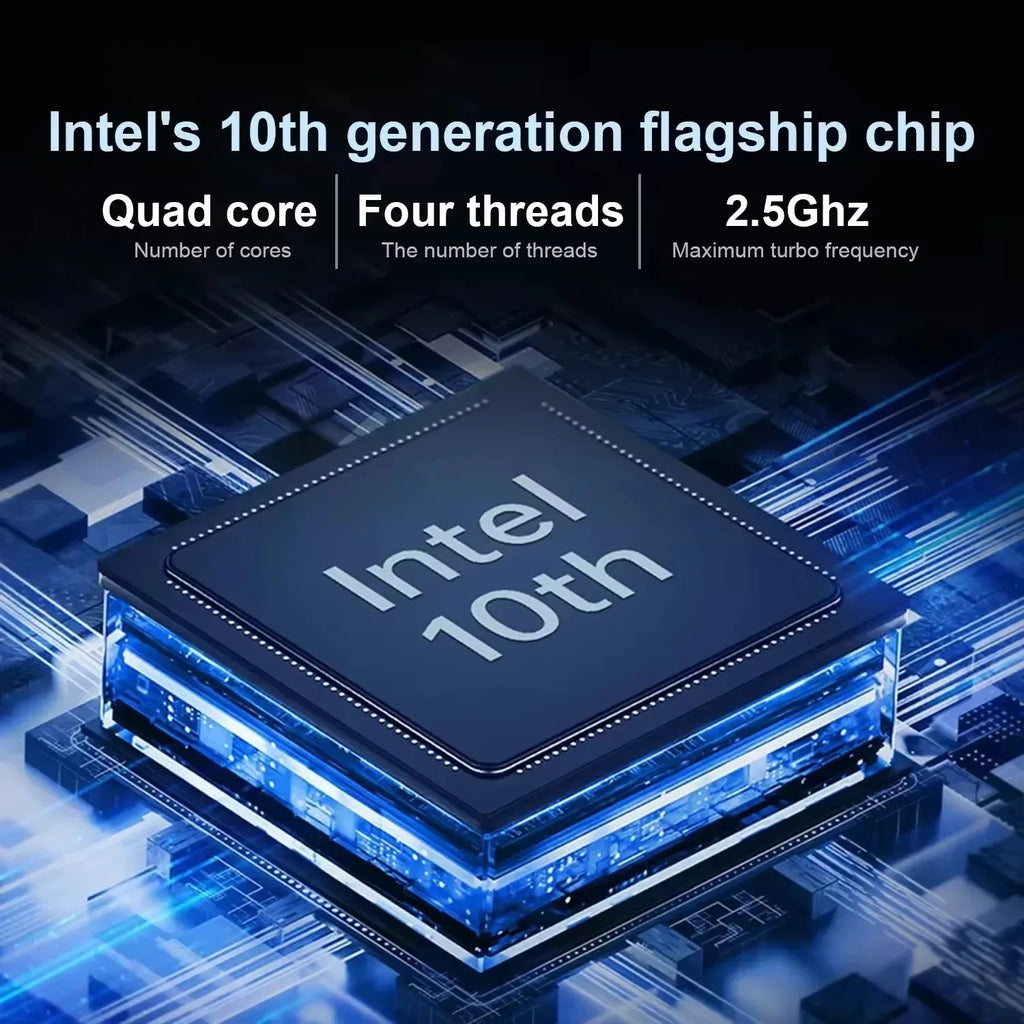 2025 Laptop 14.1" Windows 11 Ultra Slim Notebook Gamer Intel Pentium N3700 16GB 1024GB 1920*1080 Display Office Study Computer