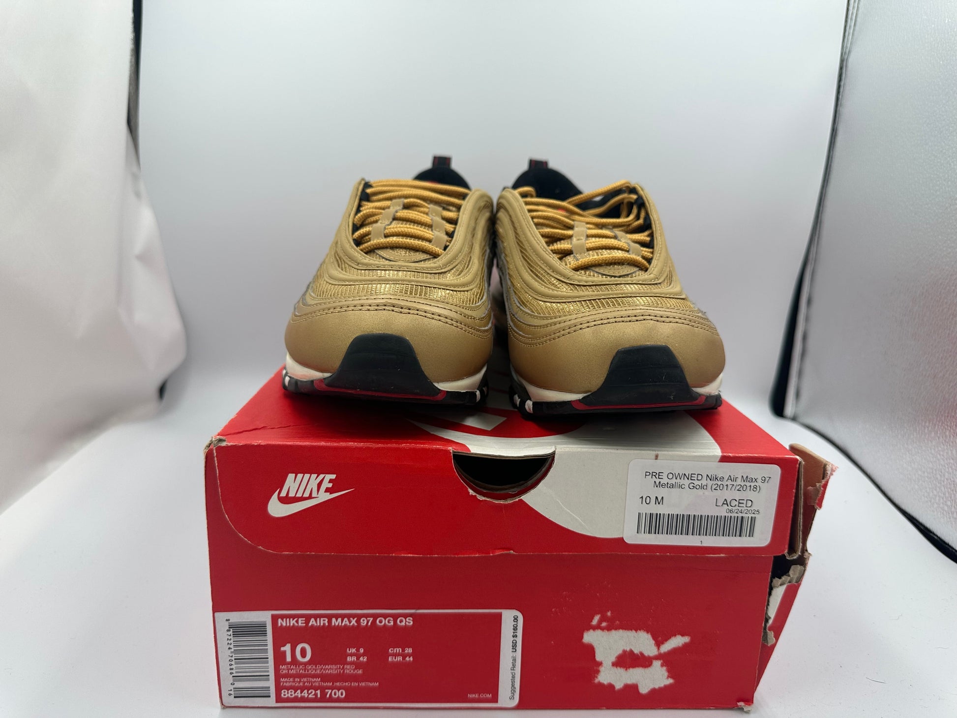 PRE OWNED Nike Air Max 97 Metallic Gold (2017/2018)