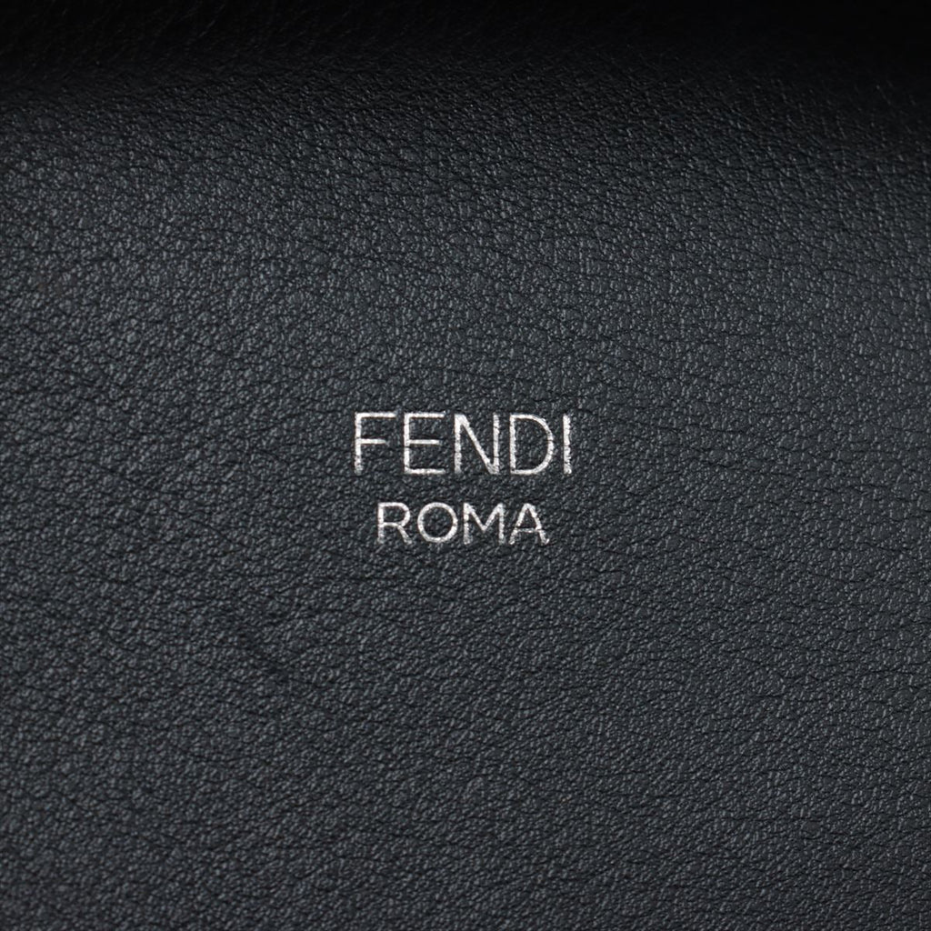 Fendi By The Way Mini Leather 2 Way Handbag Black 8BL124  #2478