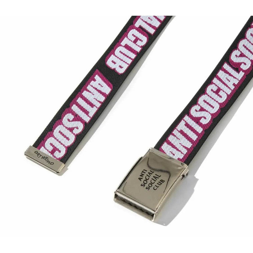 Anti Social Social Club “Get Weird” Black Belt