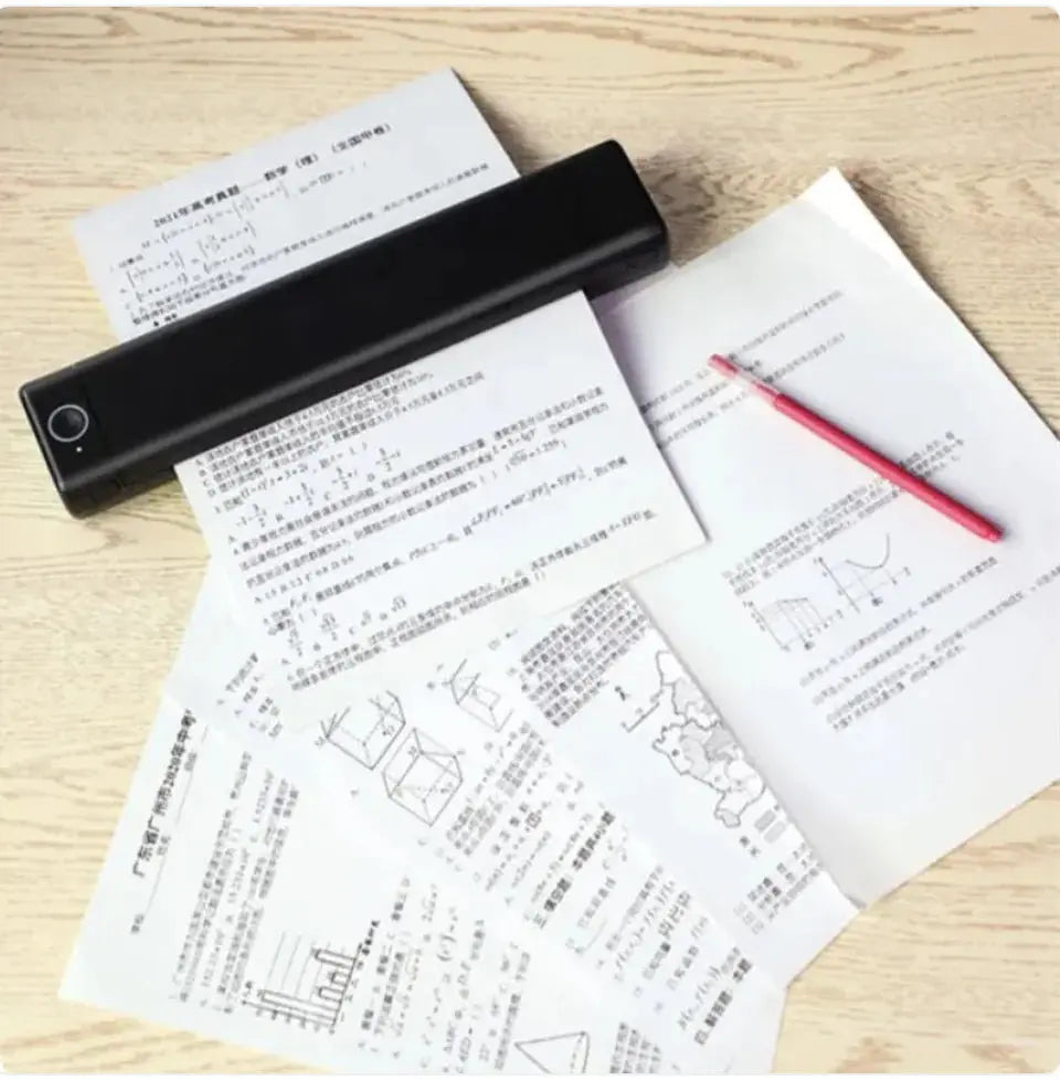 A4 Mobile Thermal Printer M08F - Bluetooth, Tattoo Paper Compatible