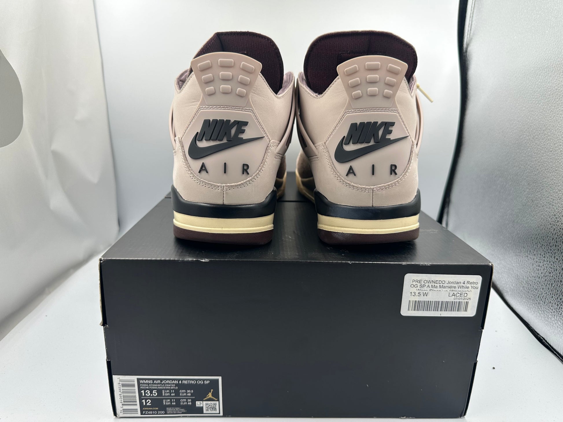 PRE OWNEDD Jordan 4 Retro OG SP A Ma Maniére While You Were Sleeping (Women's)