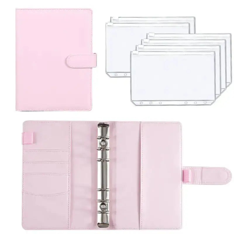 A6 Leather Budget Binder