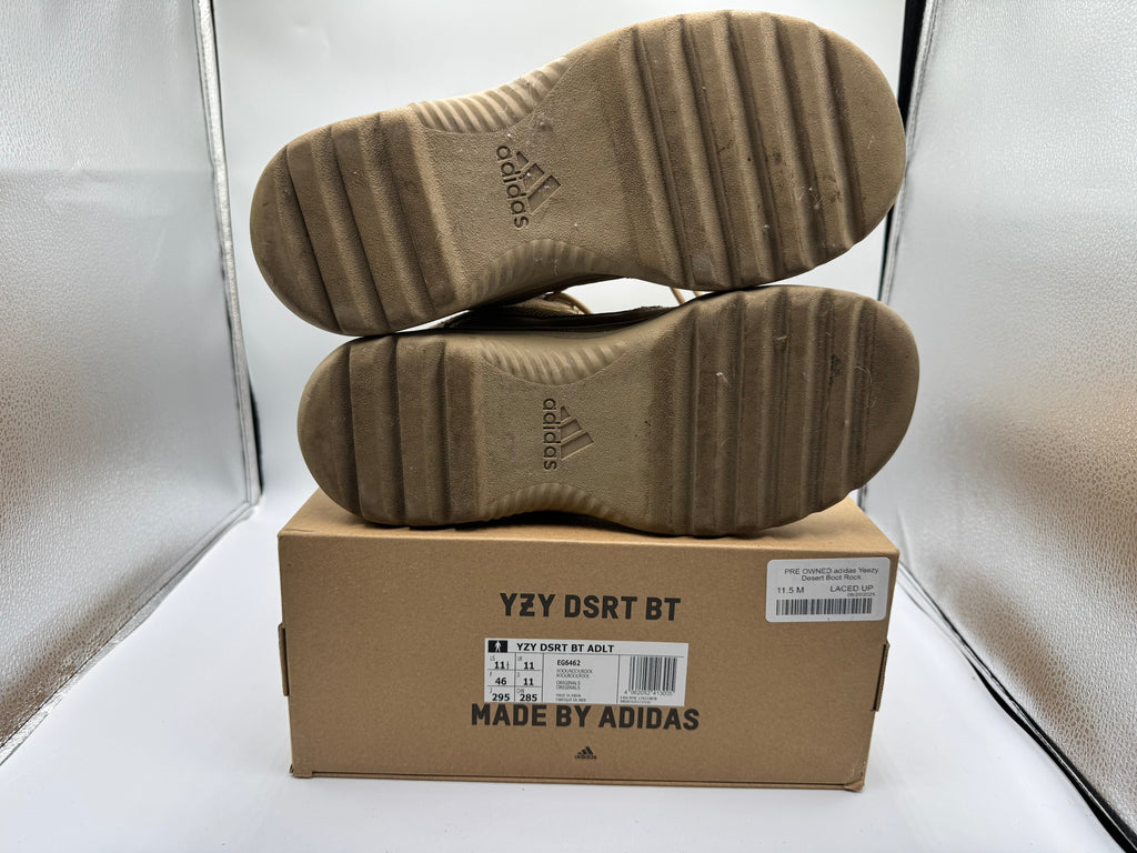 PRE OWNED adidas Yeezy Desert Boot Rock