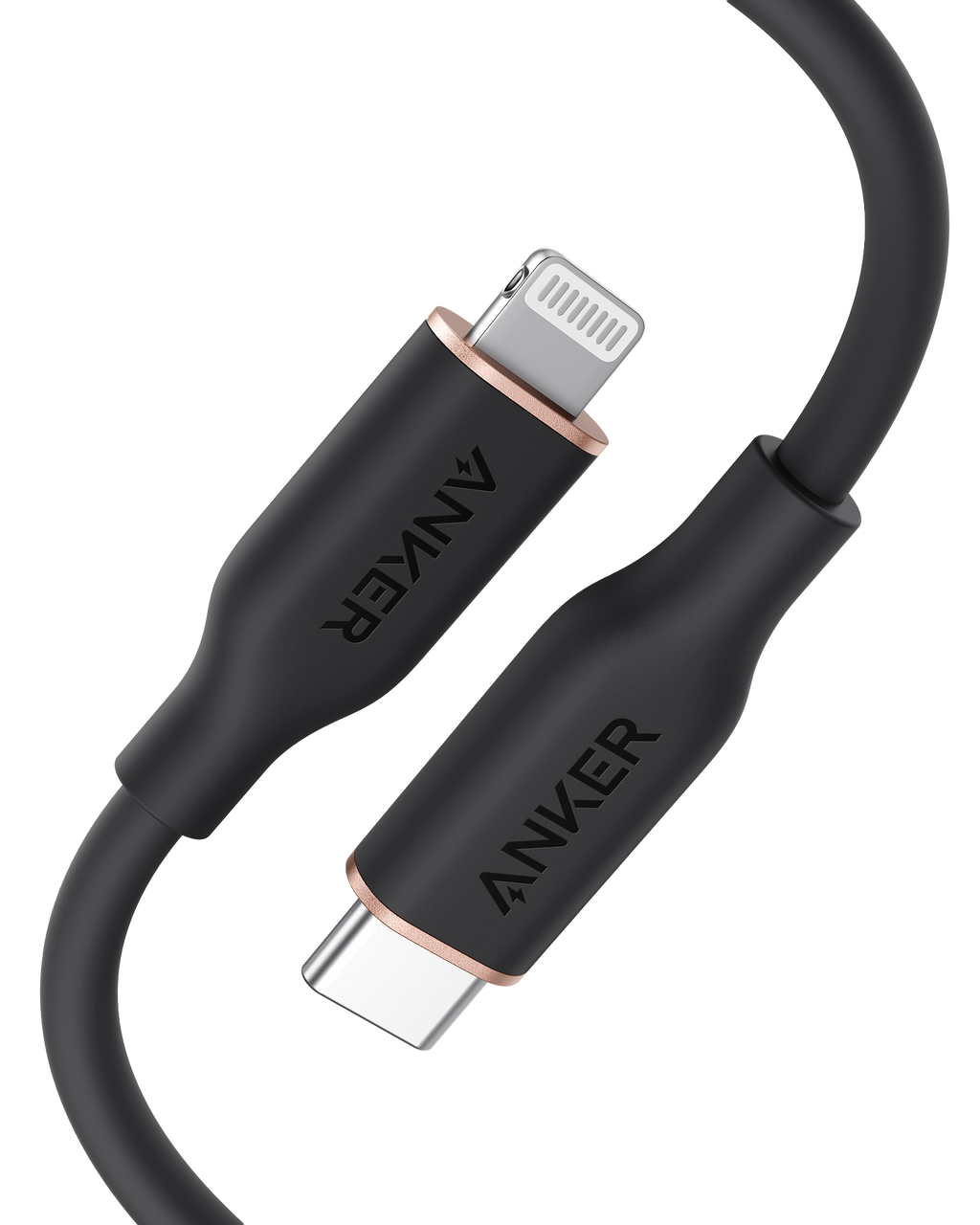 Anker <b>641</b> USB-C to Lightning Cable (Flow, Silicone)