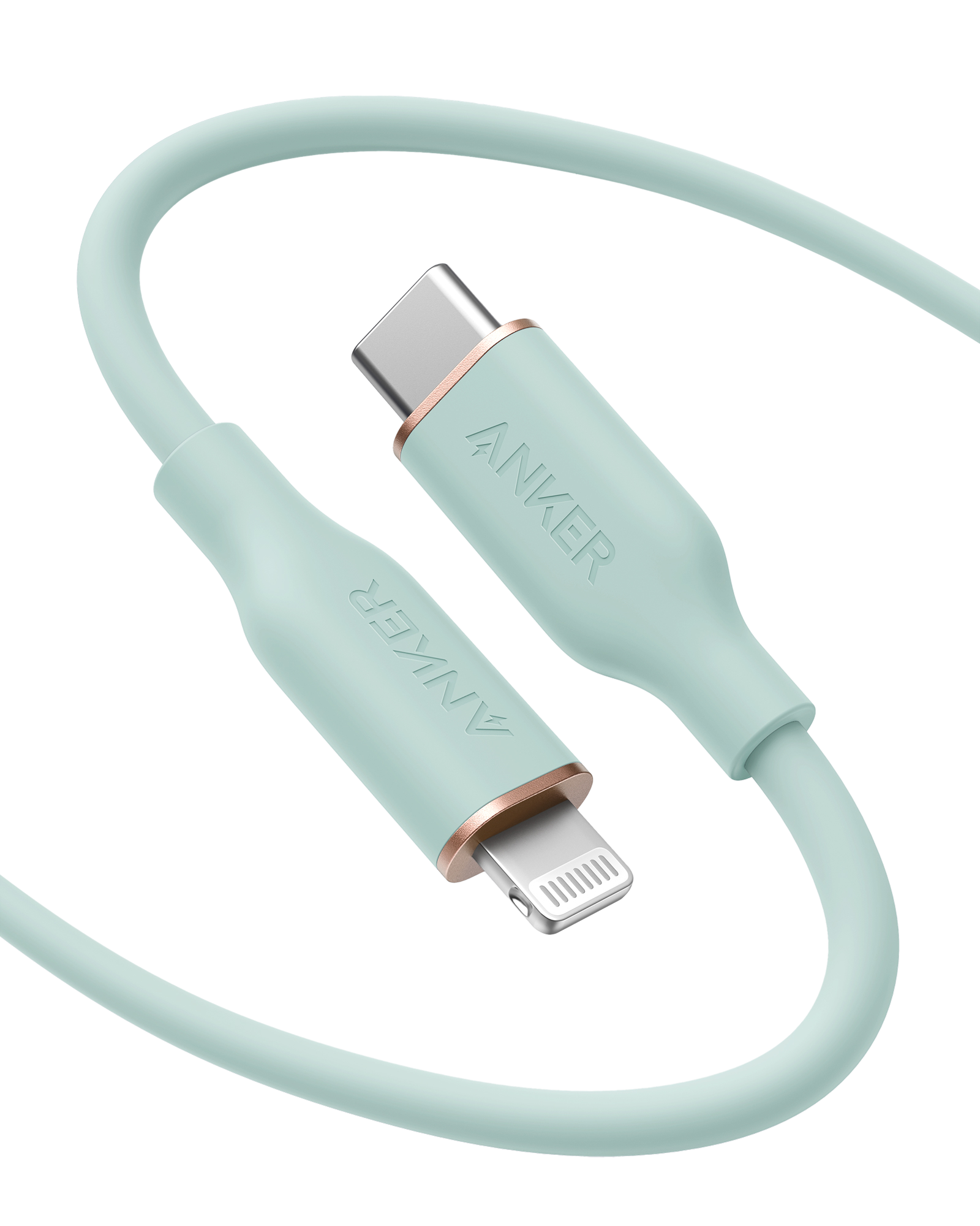 Anker <b>641</b> USB-C to Lightning Cable (Flow, Silicone)