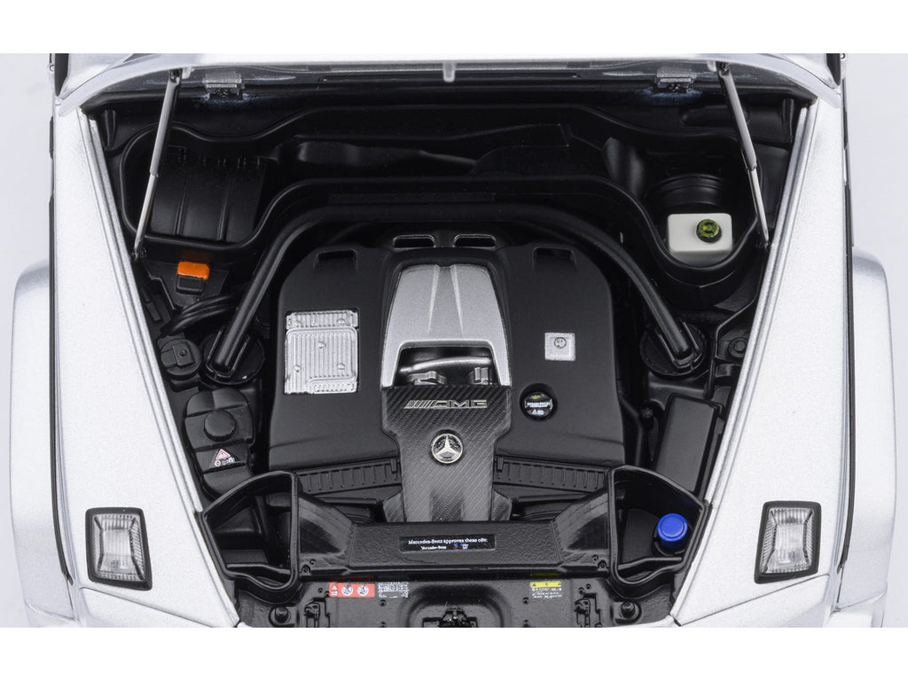 2019 Mercedes-Benz AMG G63 Iridium Silver Metallic 1/18 Model Car by Autoart