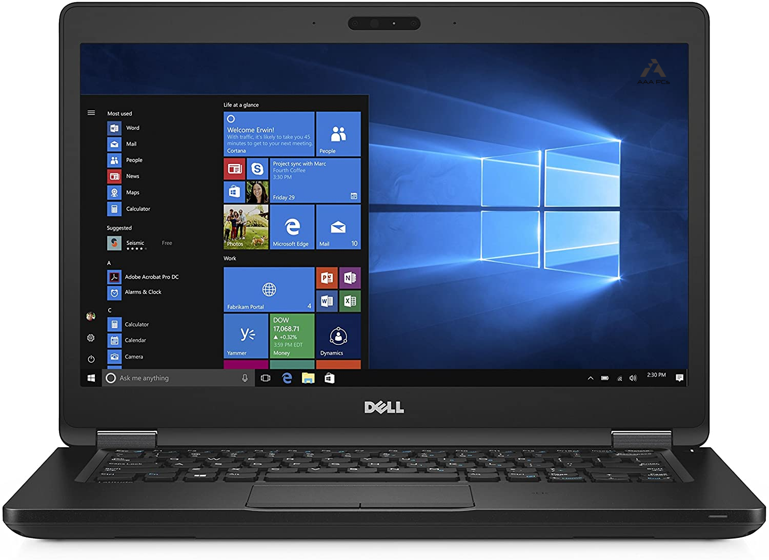 Dell Latitude 7490 (2018) 15.6-inch Light Gaming Laptop i5 - 3.60 GHz Win 11 ( Refurbished )