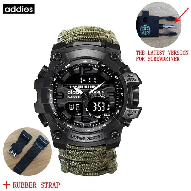 ADDIES Tactical Adventurer Digital Watch