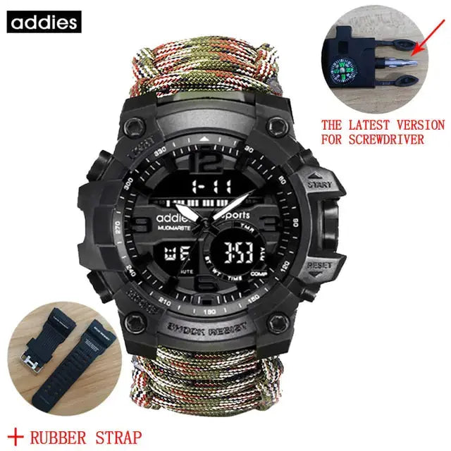 ADDIES Tactical Adventurer Digital Watch
