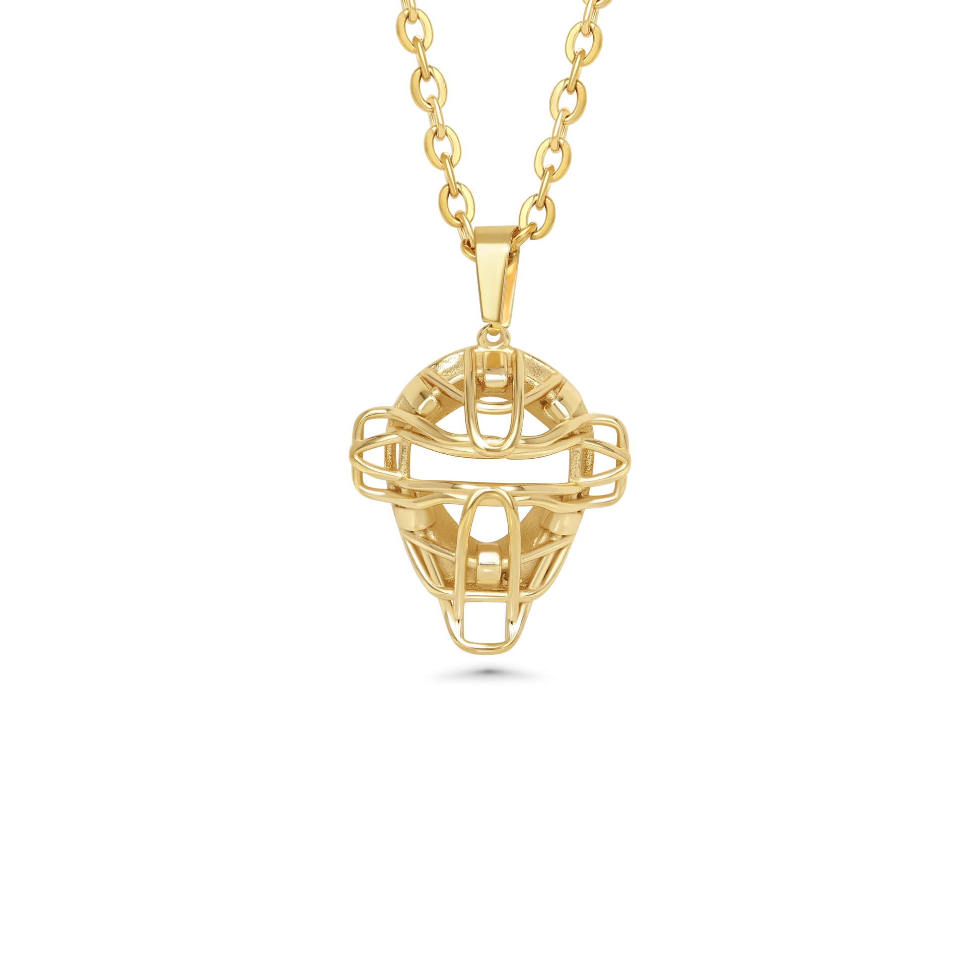 Baseball Catchers Mask Necklace (Youth)