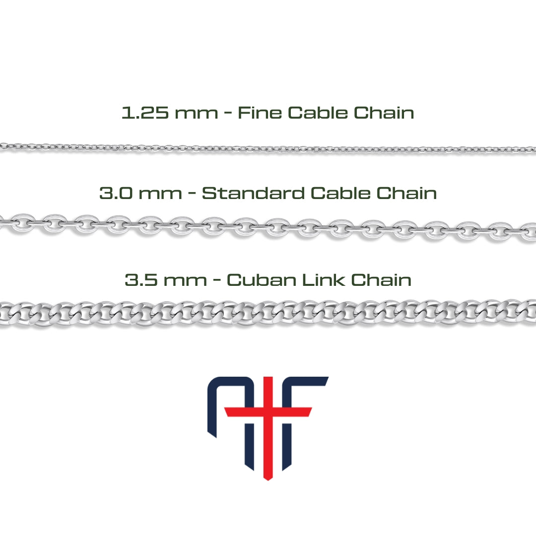 3.0 Baseball Bat Cross Necklace