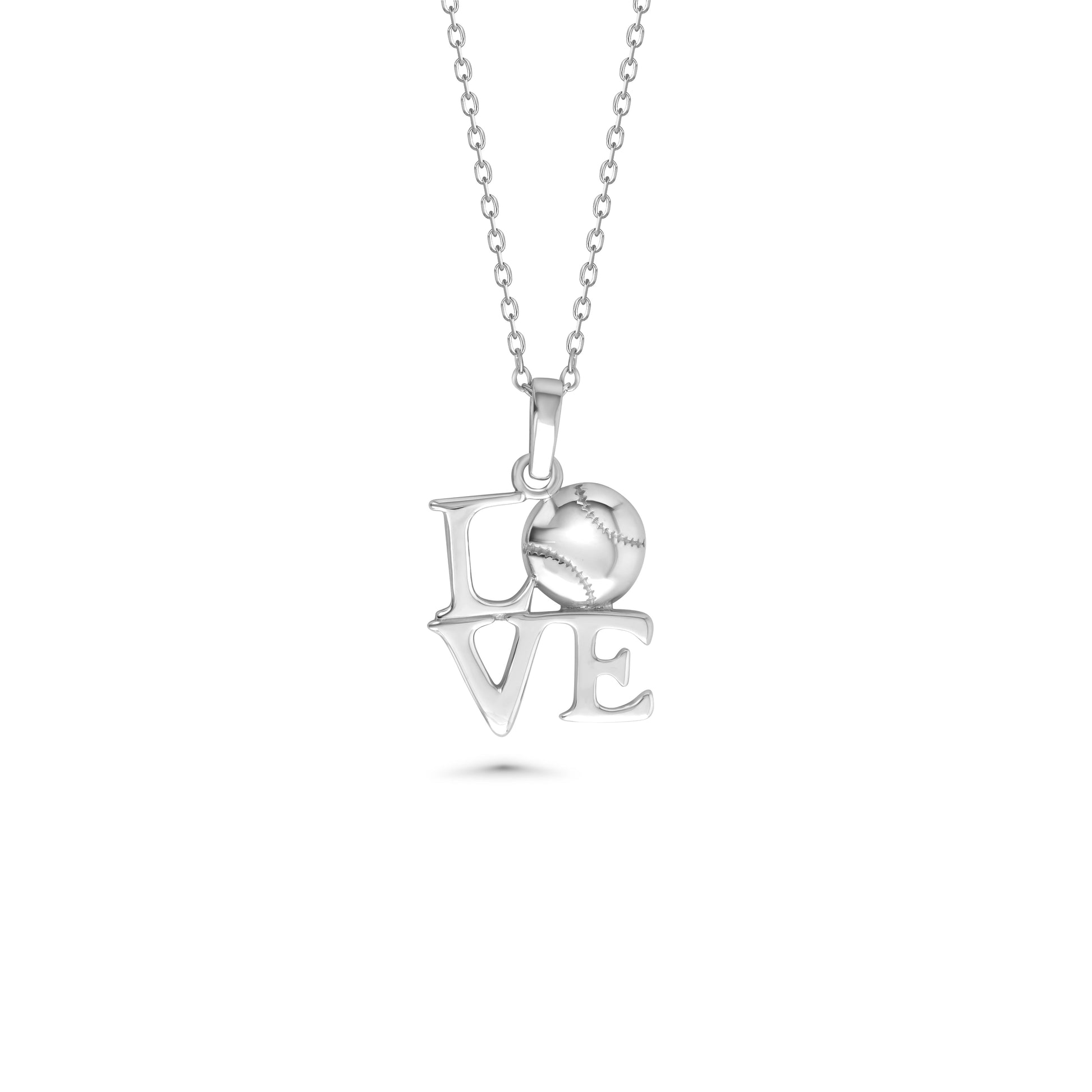 Love Baseball Necklace