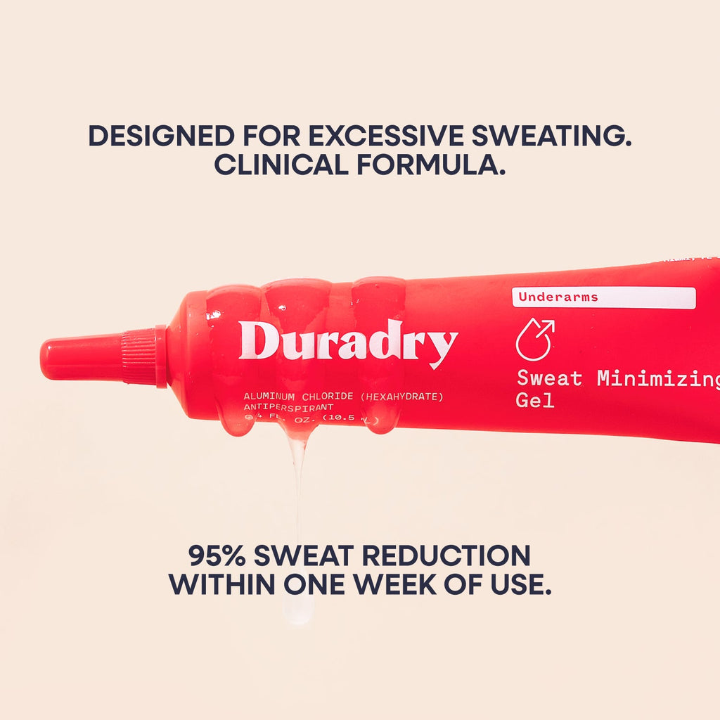 Sweat Minimizing Gel