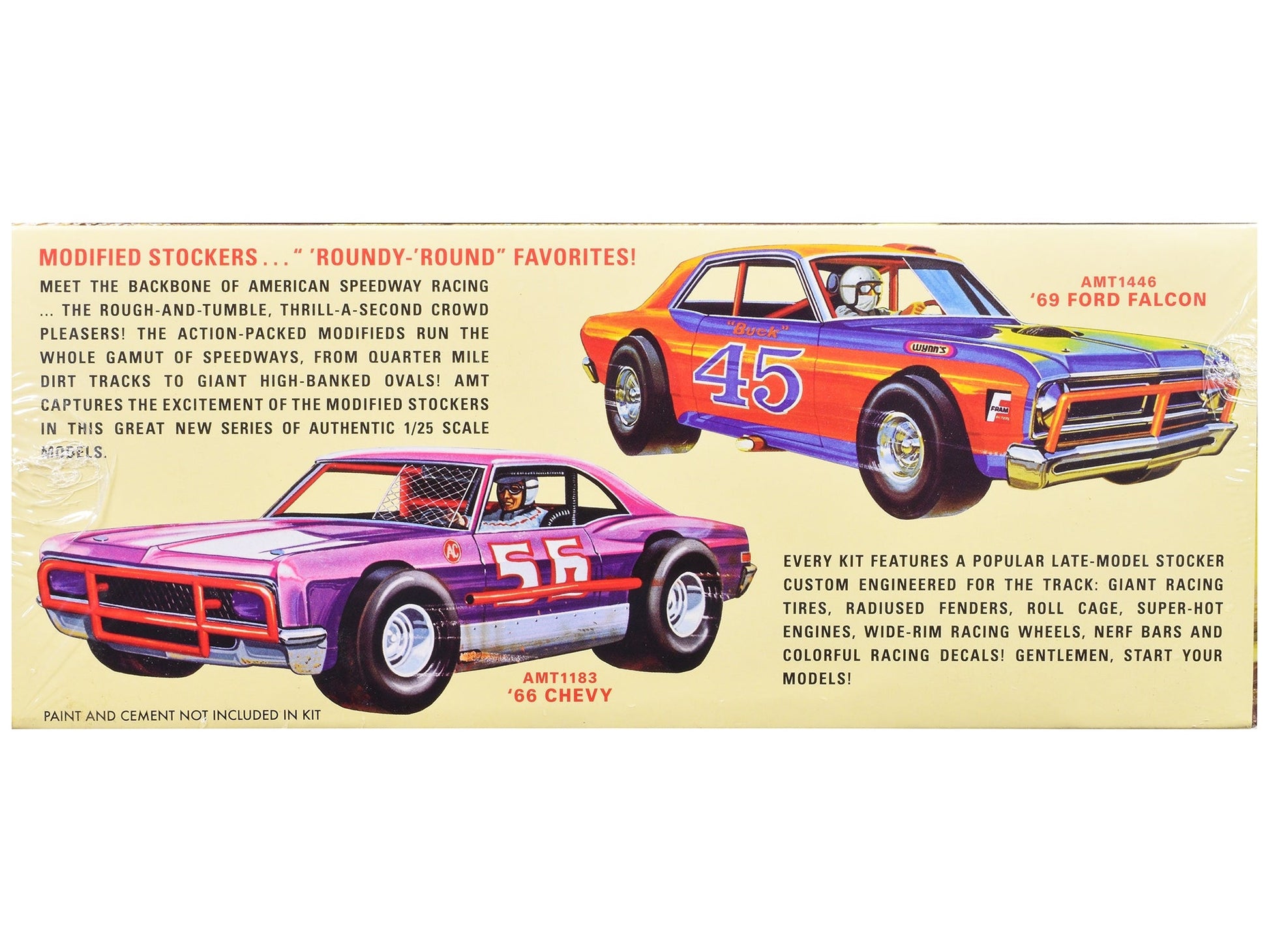 Skill 2 Model Kit 1965 Oldsmobile 88 "Modified Stocker" 1/25 Scale Model by AMT