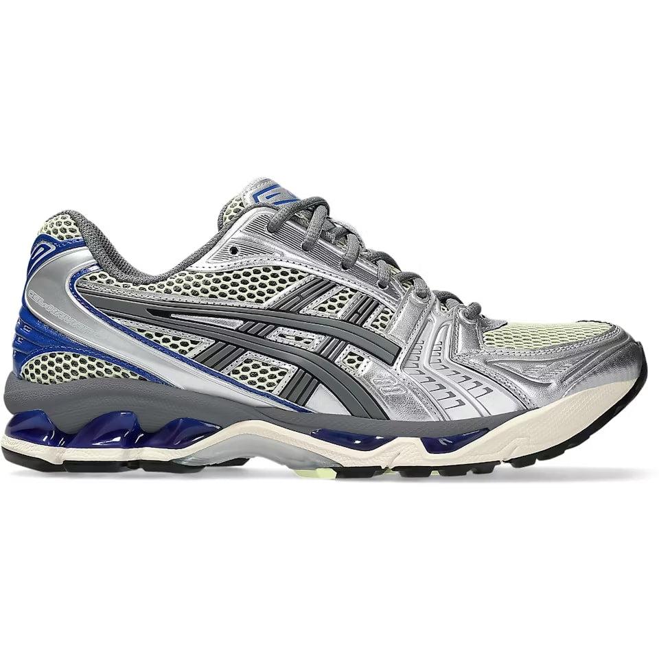 ASICS Gel-Kayano 14 Soft Yellow Asics Blue