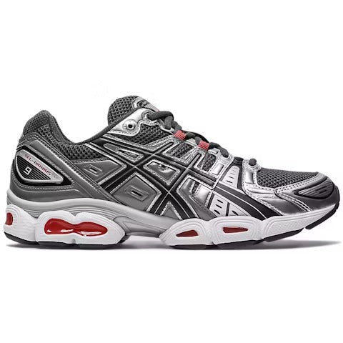 ASICS Gel-Nimbus 9 Graphite Grey Red