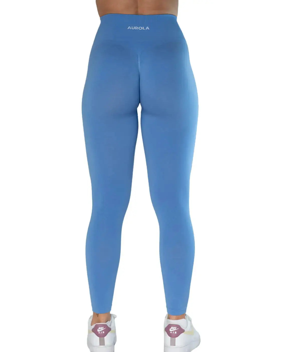 AUROLA Workout Leggings for Women | Seamless Scrunch Tights Tummy Control Yoga Pants