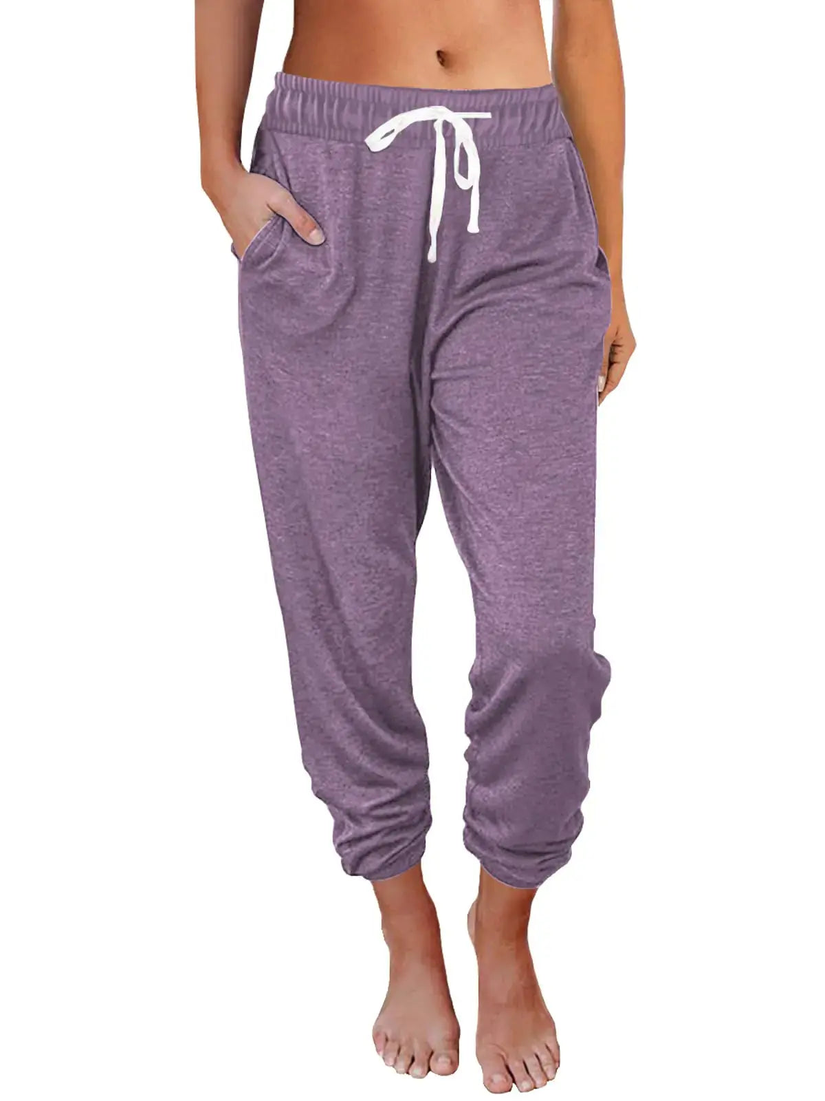 AUTOMET Baggy Sweatpants for Women with Pockets-Lounge Womens Pajams Pants
