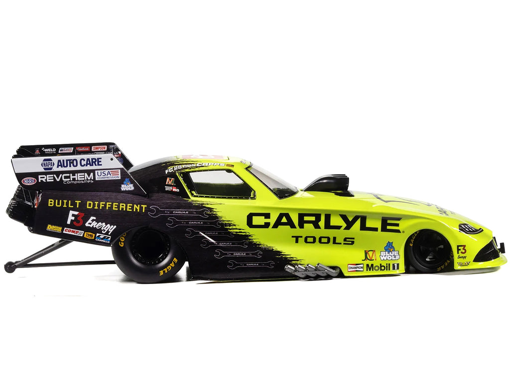 Toyota GR Supra NHRA Funny Car Ron Capps "Carlyle Tools" (2025) Limited Edition 1/24 Diecast Model by Auto World