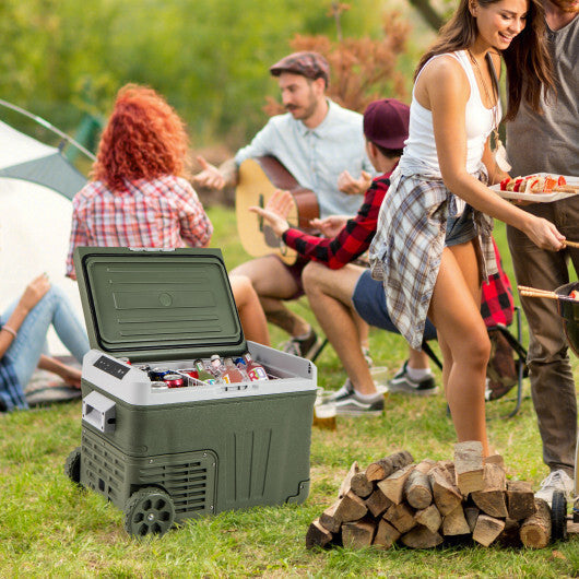 12 Volt Car Refrigerator Portable Car Fridge with Adjustable Range-50L