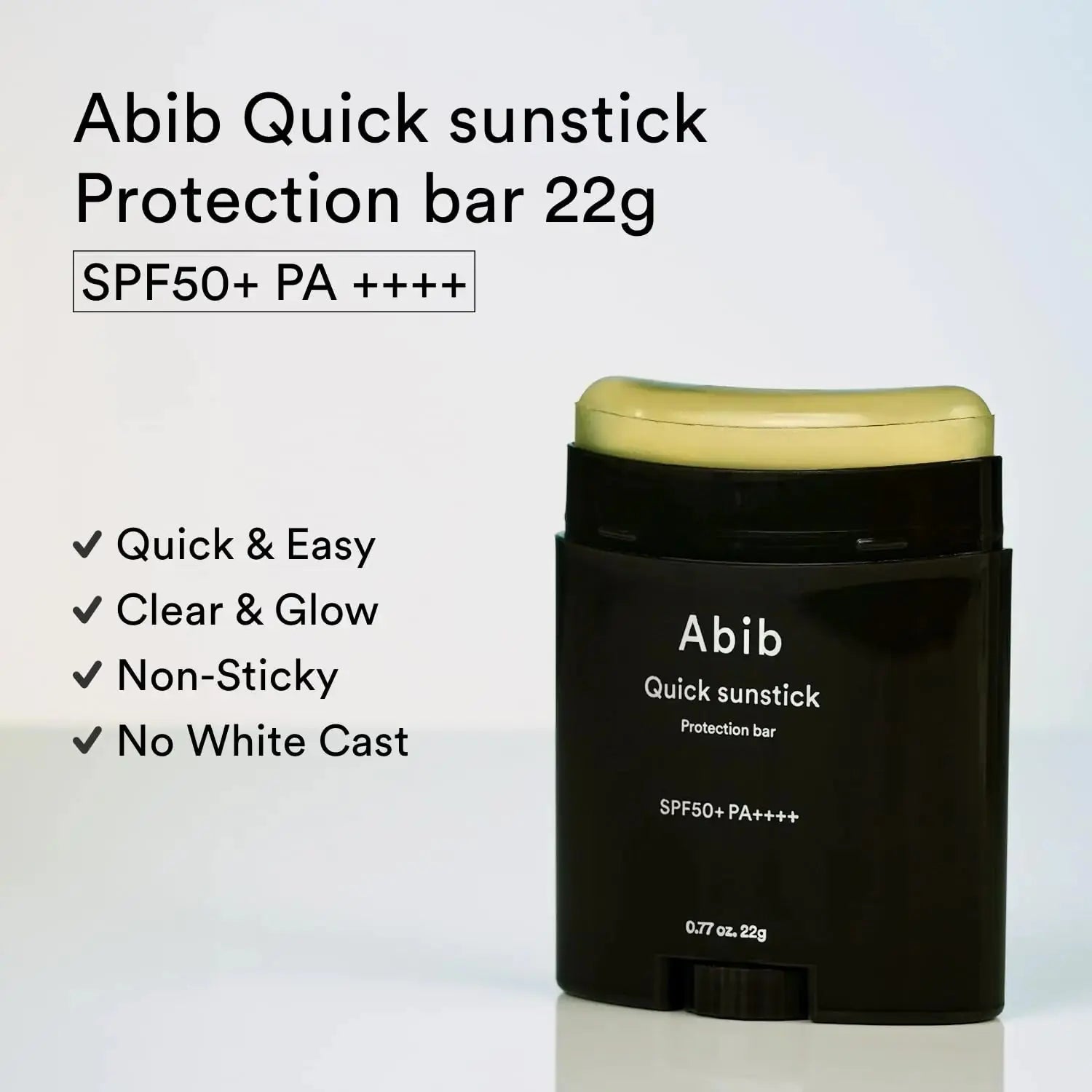 Abib Quick Sunstick Protection Bar - No Whitecast Sunscreen