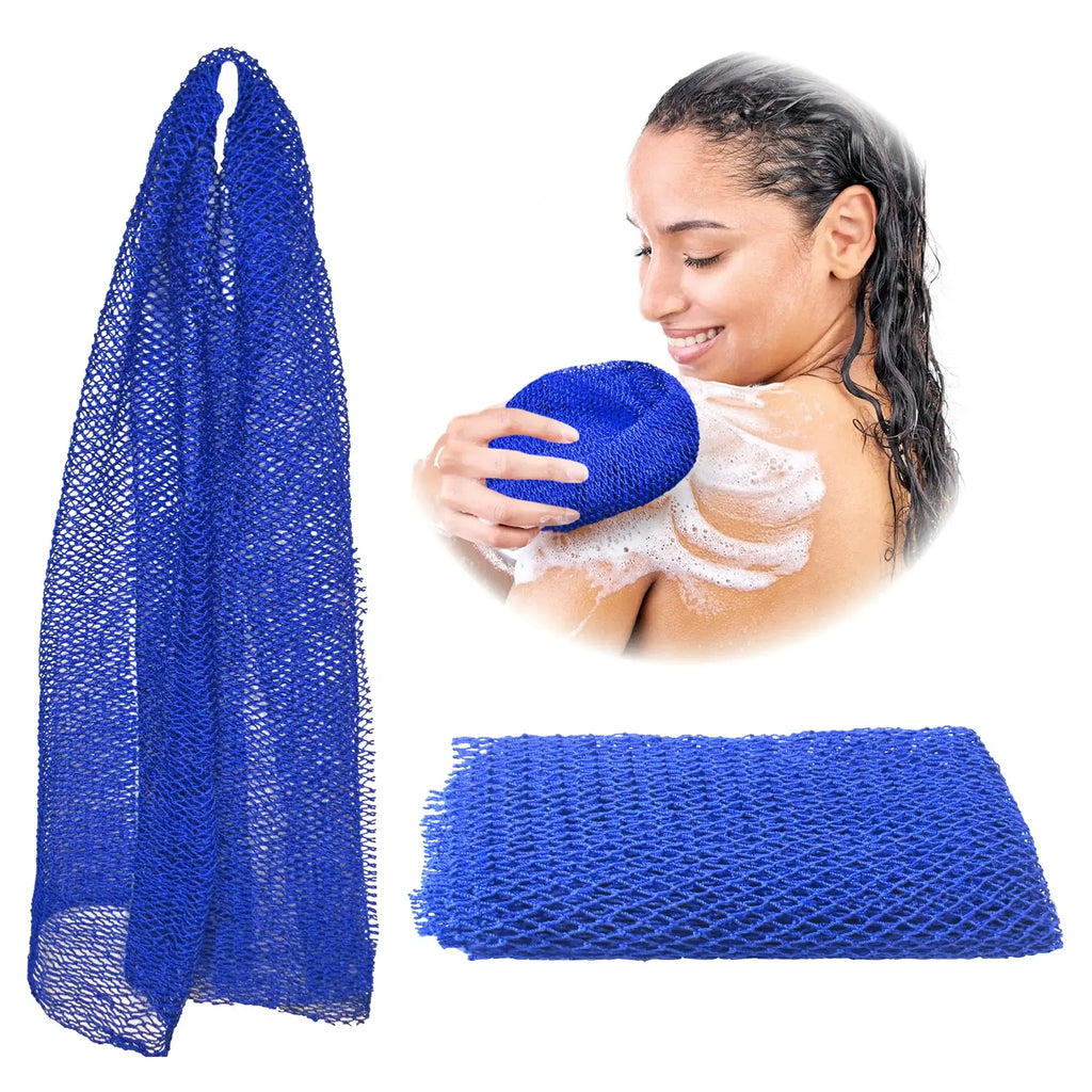 Adeton African Exfoliating Net Sponges - Authentic Body Scrubber