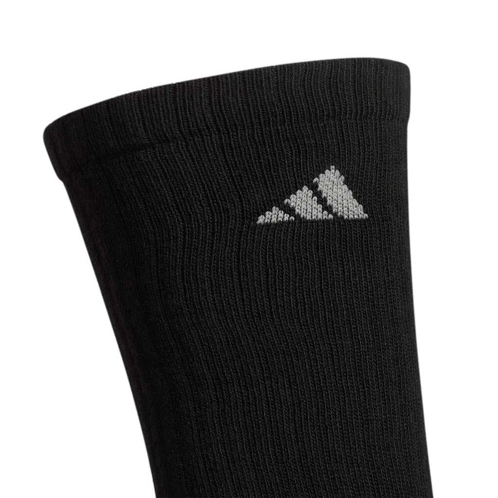 Adidas Men's Athletic Cushioned Crew Socks with Arch Compression for a Secure Fit (6-Pair)