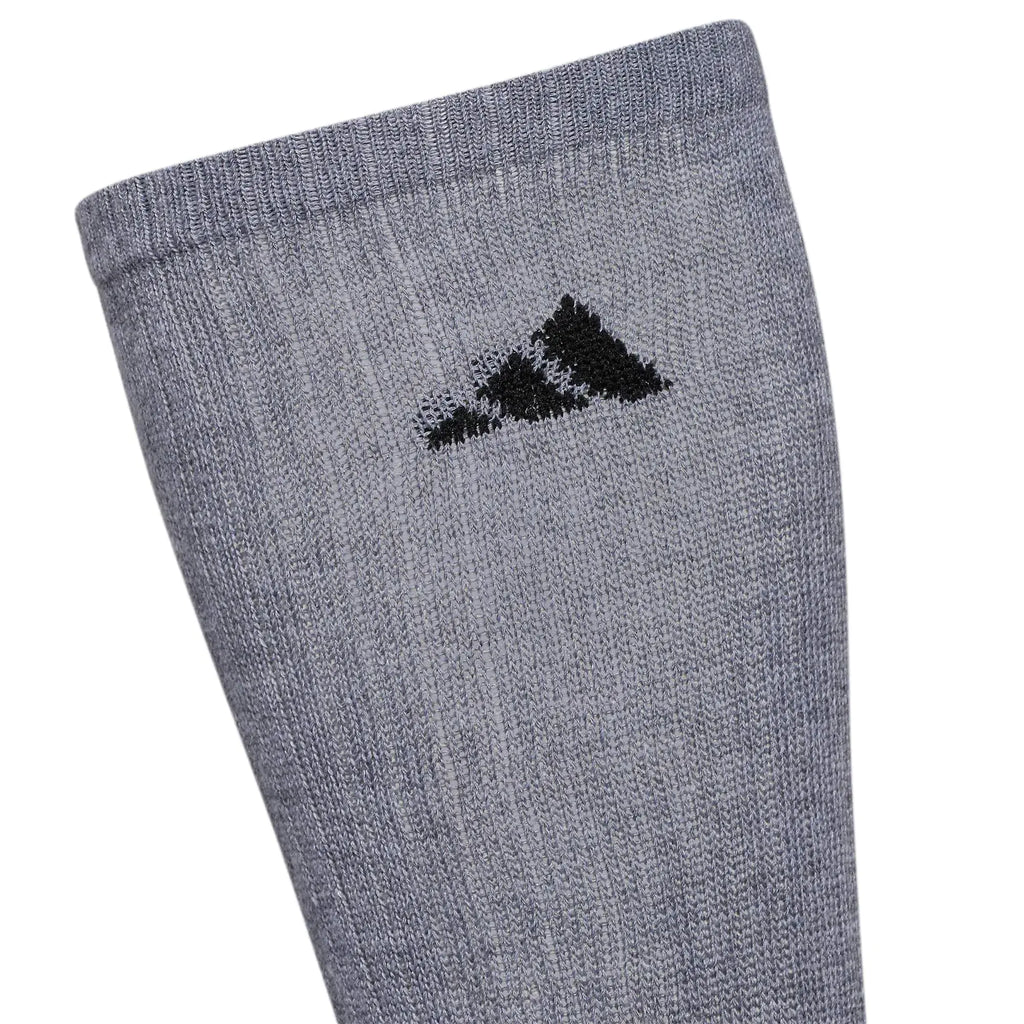 Adidas Men's Athletic Cushioned Crew Socks with Arch Compression for a Secure Fit (6-Pair)