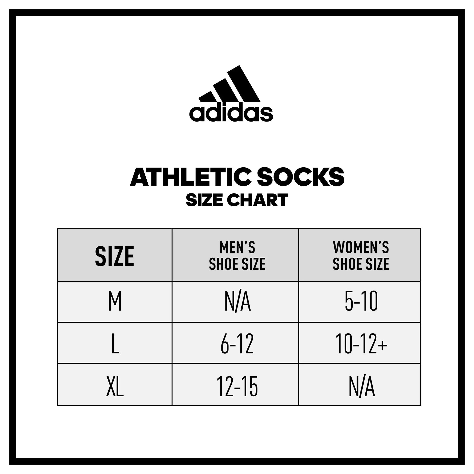 Adidas Men's Athletic Cushioned Crew Socks with Arch Compression for a Secure Fit (6-Pair)