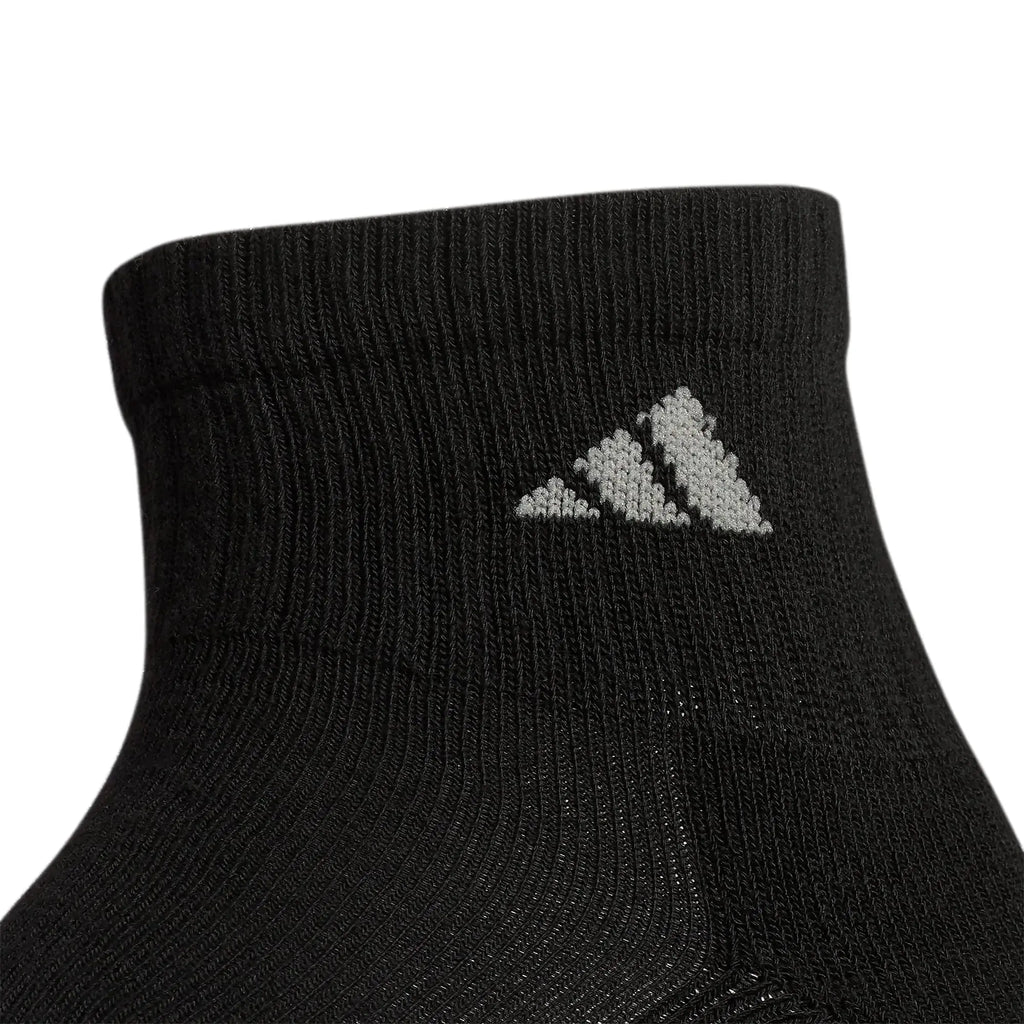 Adidas Men's Athletic Cushioned Quarter Socks (with Arch Compression for a Secure Fit (6-Pair)