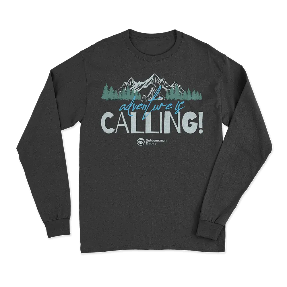 Adventure Camping Men Long Sleeve Shirt