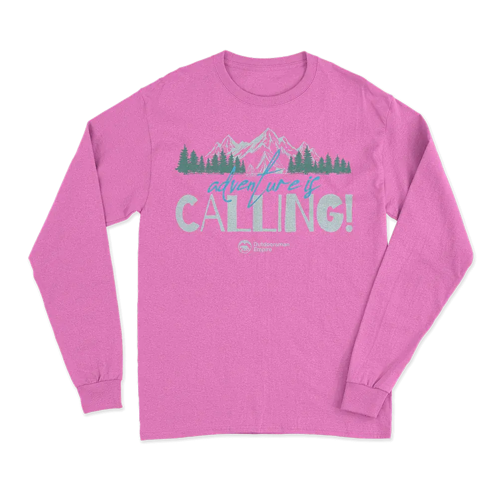 Adventure Camping Men Long Sleeve Shirt